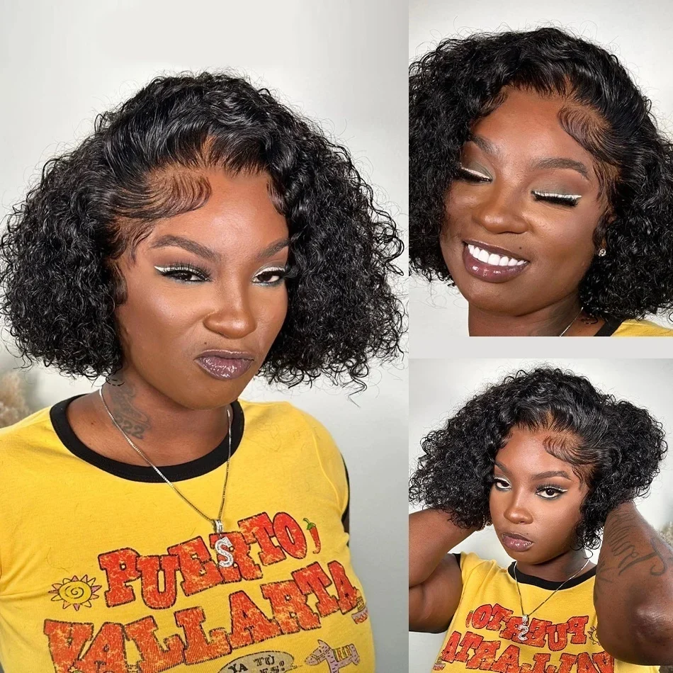 230% curly deep wave bob wig brazilian (3)