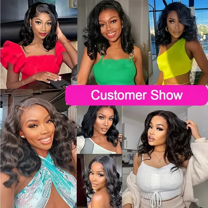 Body wave human hair wigs 13x4 lace front human hair wig (5)