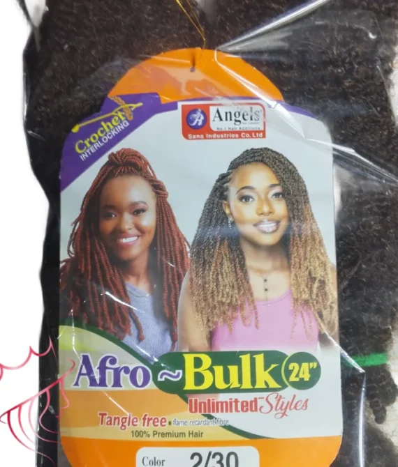 Human Hair Hub | Afro Bulk Hair | Natural 4C Kinky Texture