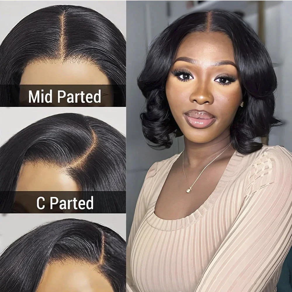 Loose Bouncy Wave Short Bob Wigs Raw (4)