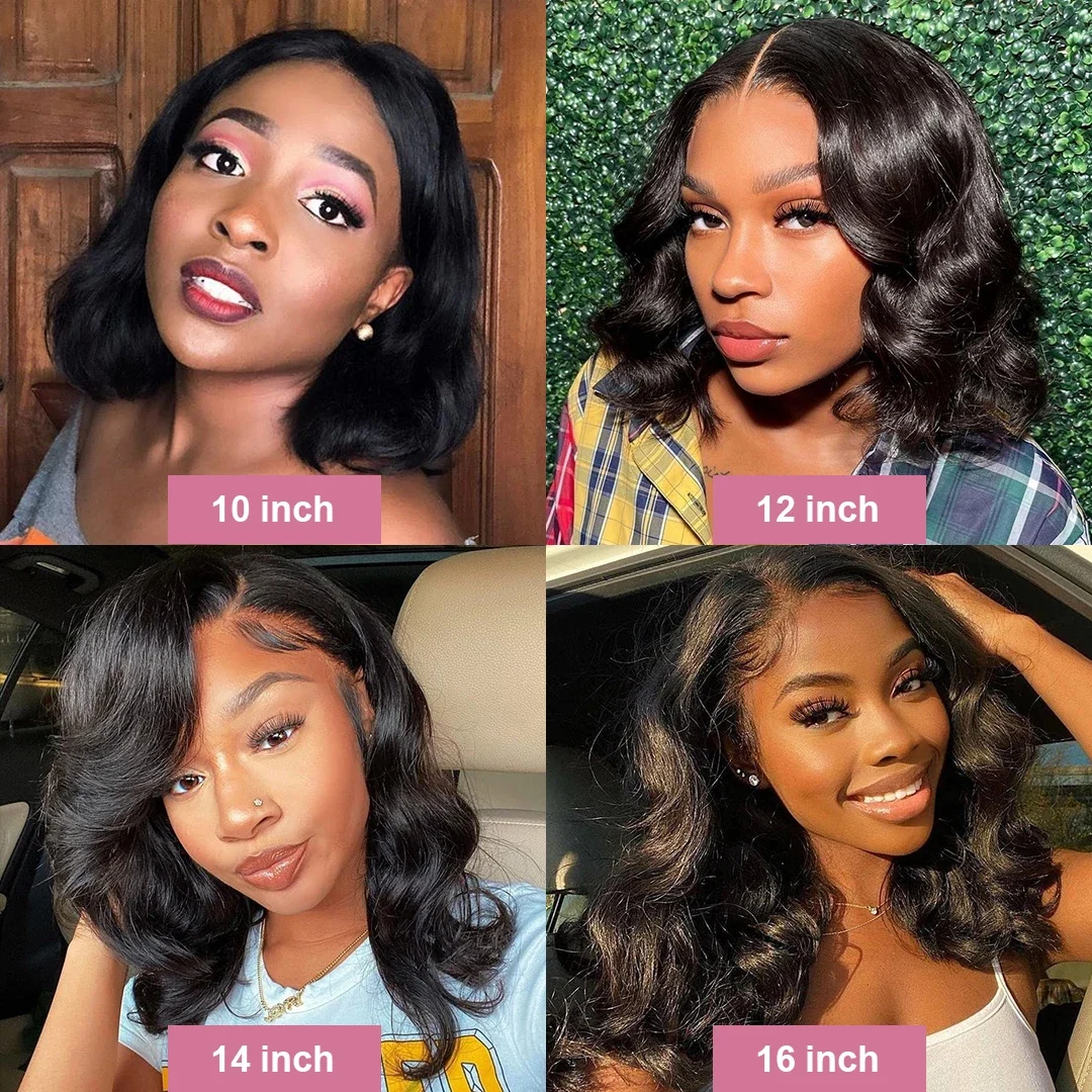 Loose Bouncy Wave Short Bob Wigs Raw (5)